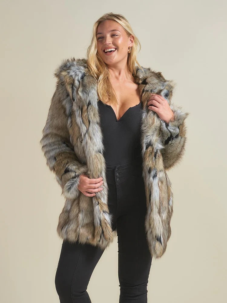 Women's Mid-length Fur Coat