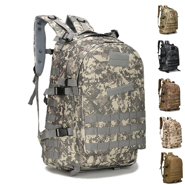 45L Military Tactical Outdoor Waterproof Trekking backpack