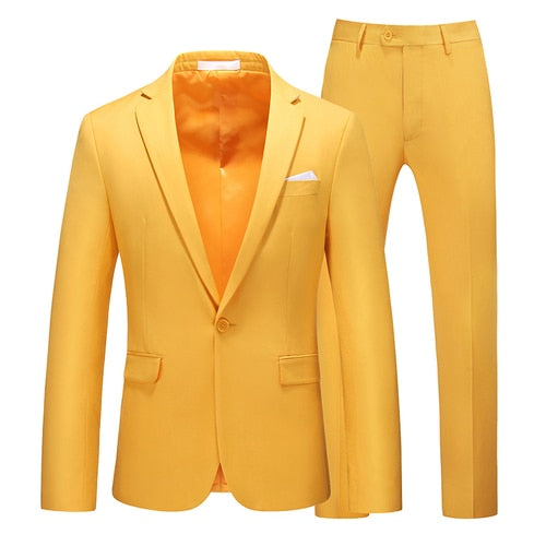 Mens 2 Piece Suits With Pants