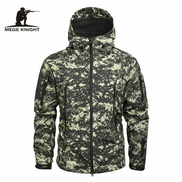 Military Camouflage Fleece Jacket