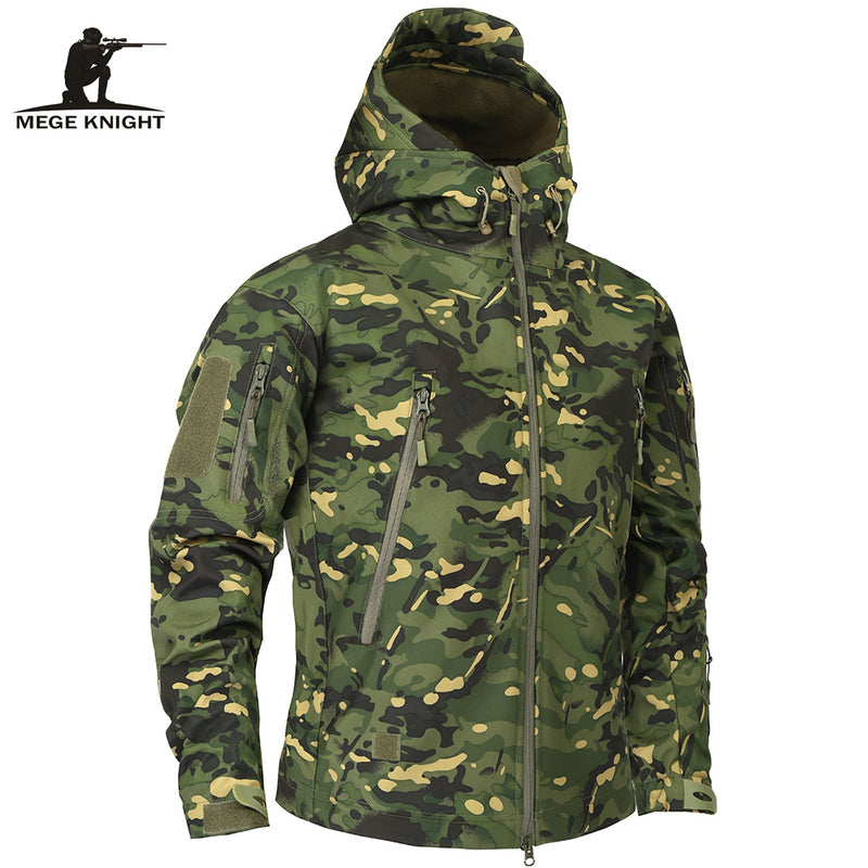 Military Camouflage Fleece Jacket