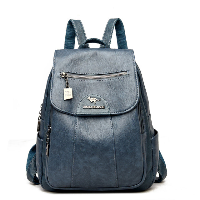 Leather Backpack for ladies