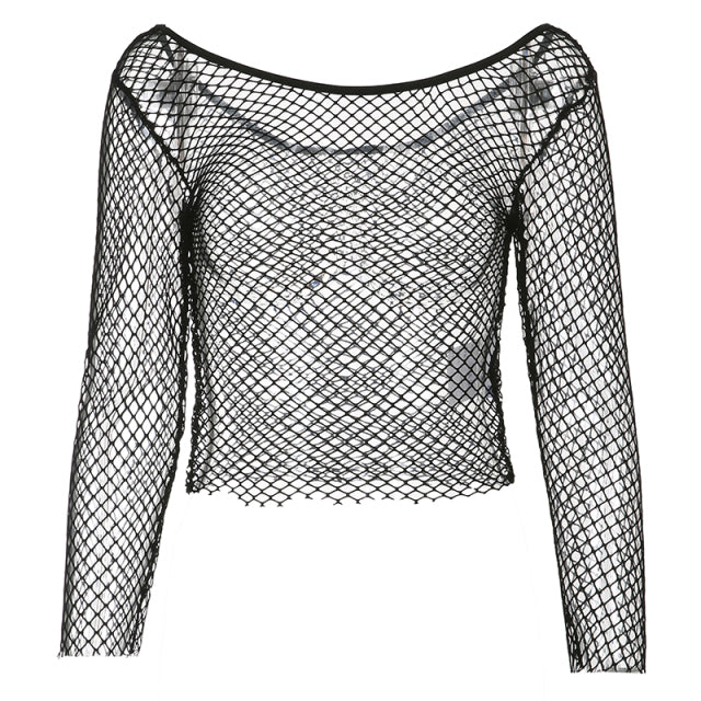 Printed Crop Top With knitted Crystals